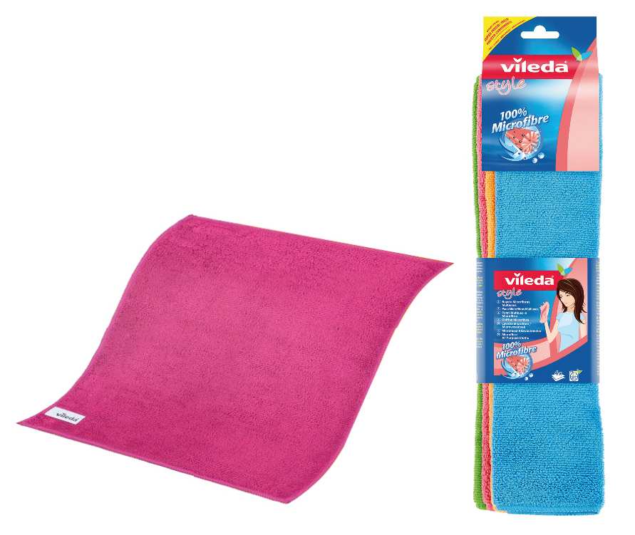 Vileda PANNO MICROFIBRA STYLE PZ. 4 cm. 36x38 FV43204 Vileda