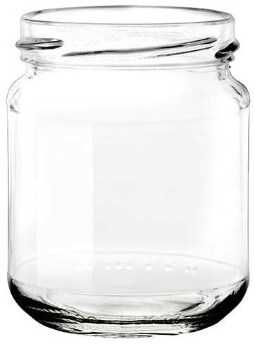 VASO VETRO PER ALIMENTI STANDARD  cc. 314 - Imboccatura Ø mm. 63  FV52591 