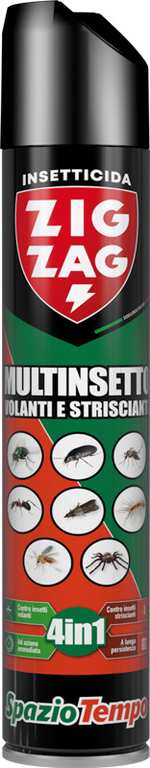 Zig Zag INSETTICIDA MULTINSETTO MULTIPLUS VOLANTI E STRISCIANTI SPRAY  ml. 500 FV57321 Zig Zag