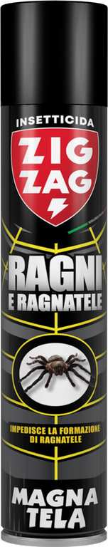 Zig Zag INSETTICIDA RAGNI E RAGNATELE MAGNATELA SPRAY  ml. 500 FV57322 Zig Zag