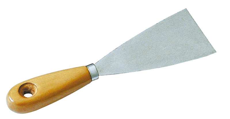 Utilia SPATOLA PER STUCCO MANICO IN LEGNO  mm. 40 FV8601 Utilia