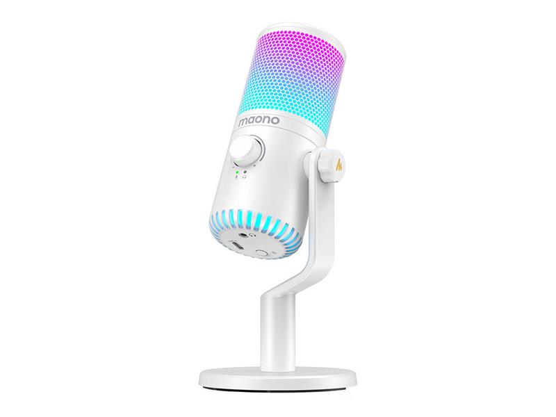 Gaming microphone MAONO DM30RGB White TI5550130 MAONO