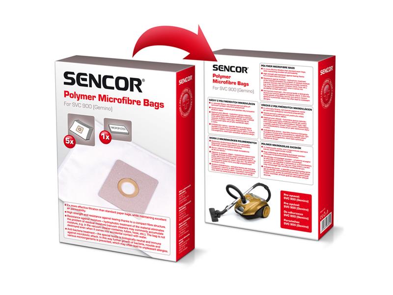 Vacuum cleaner bags SENCOR SVC 900 Micro TI6420169 SENCOR