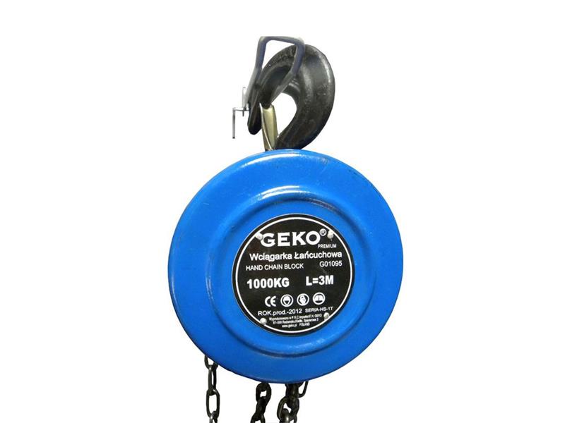 Chain hoist 1t 3m GEKO G01095 TI6690786 GEKO