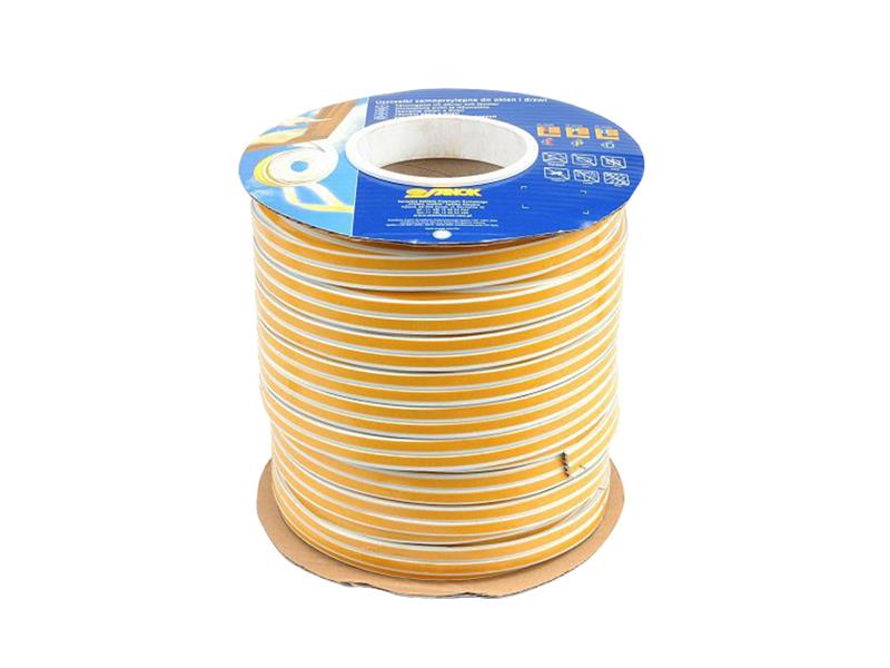 Seal for windows and doors 9x4mm TYPE E white 150m TI8854640 TOYA