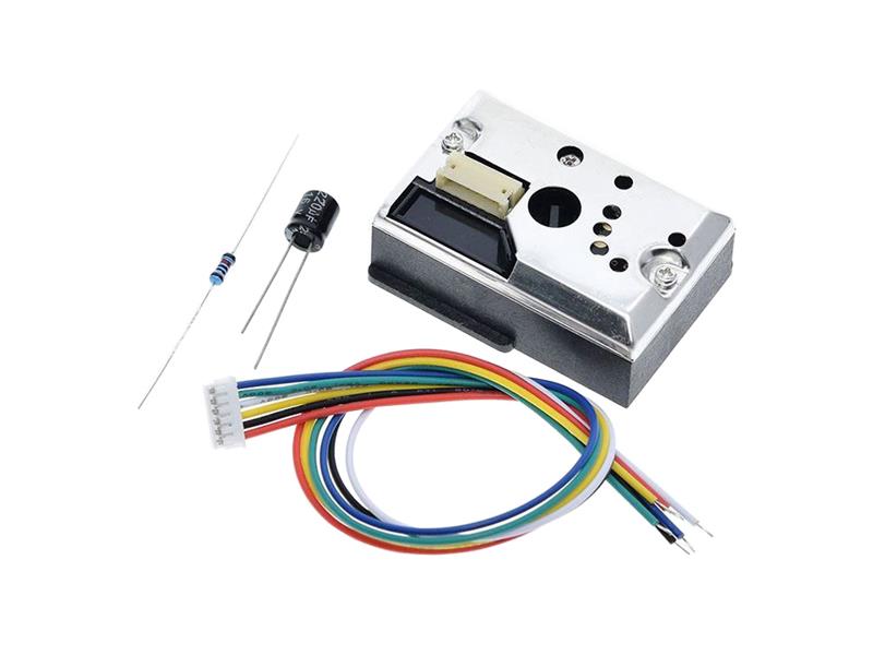 Optical air quality sensor, module GP2Y1014AU0F TI9830197 TIPA