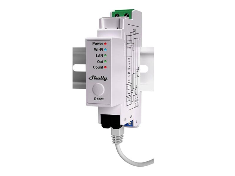 Electric meter 1F on DIN rail SHELLY PRO EM-50 Wi-Fi TI7750236 SHELLY