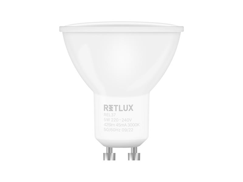 LED bulb GU10 5W warm white RETLUX REL 37 4pcs TI4111351 RETLUX