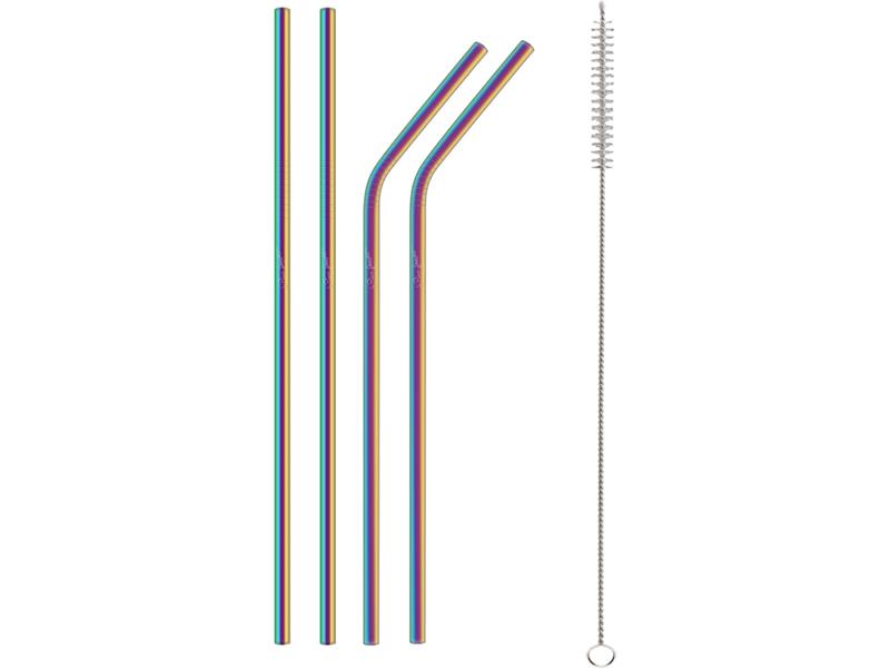 Straws stainless LAMART LT7053 Straw 4pcs TI6424841 LAMART