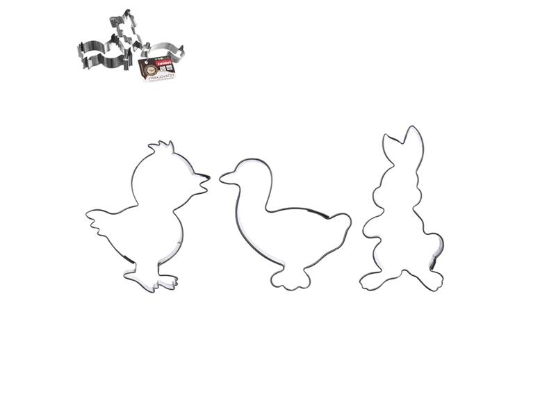 Cookie cutter ORION Easter II set 3 pcs TI6441066 ORION