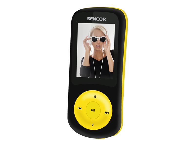 Player MP3/MP4 SENCOR SFP 5870 Black/Yellow 8GB TI8870970 SENCOR