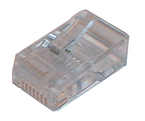 Telephone connector on cable 6p-6c RJ12 TI3370051 