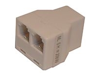 Phone reduction plug contact/ 2xplug contact 8p-8c TI3390011 