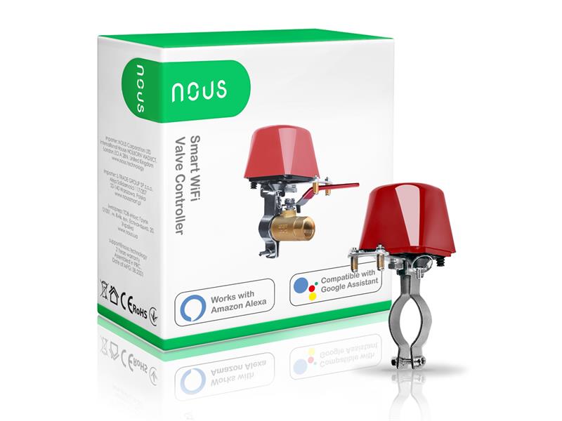 Smart motorized valve closer NOUS L3 WiFi Tuya TI6432911 NOUS