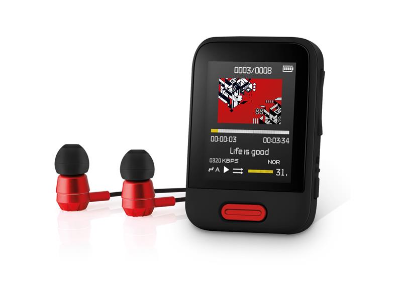 Player MP3/MP4 SENCOR SFP 7716 BK 16GB TI8870868 SENCOR