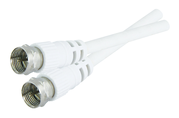 Antenna cable F / F  TIPA 2,5m white TI3530051 TIPA