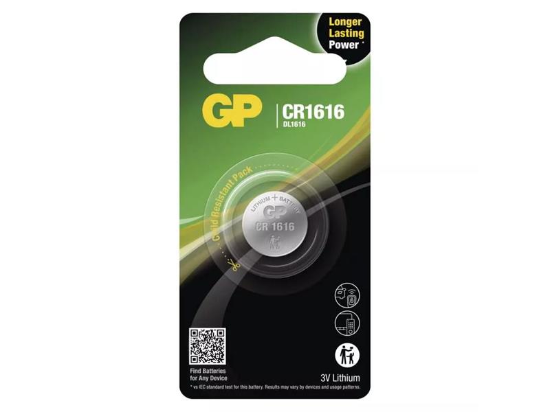 Battery CR1616 GP lithium TI4270036 GP