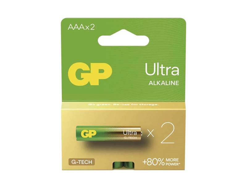 Battery AAA (R03) alkaline GP Ultra 2pcs TI4270662 GP