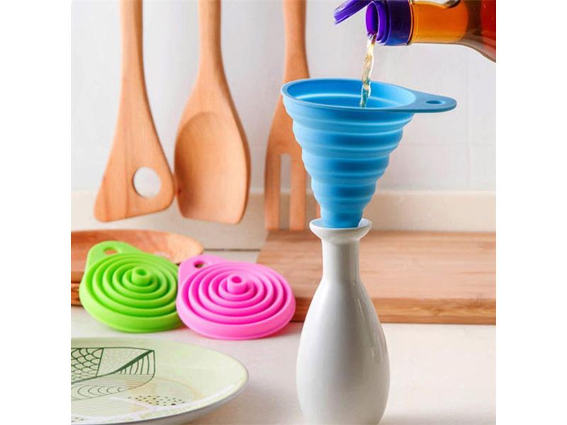 Folding funnel 4L silicone blue TI6425000 4L