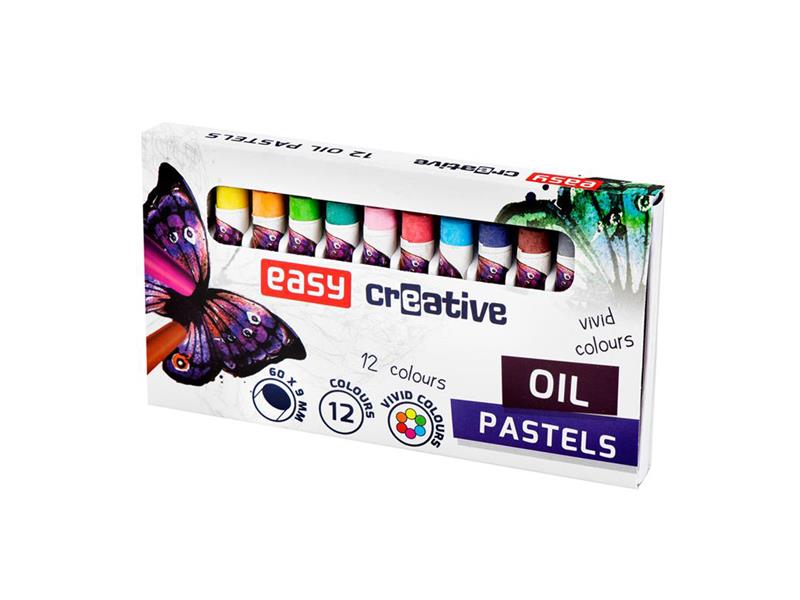 Oil pastels EASY Colopro 12pcs TI6430150 EASY