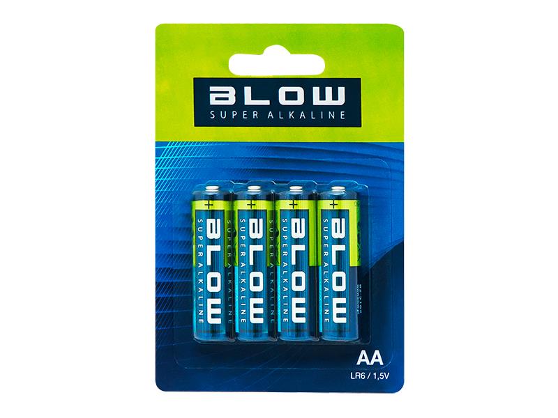 Battery AA (LR6) alkaline BLOW Super Alkaline 4 pcs TI6436672 BLOW