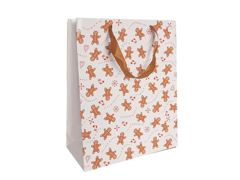 Gift bag ORION Gingerbread 26x12x32cm TI6439488 ORION