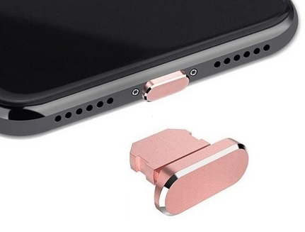 Plug for Lightning connector 1pc Rose Gold TI6441990 