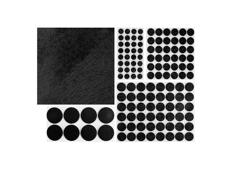 Felt pad - black 125pcs TI6693176 