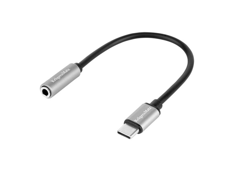 Adapter USB-C na JACK 3,5mm (for listening to music) KRUGER & MATZ Basic TI3390319 KRUGERMATZ