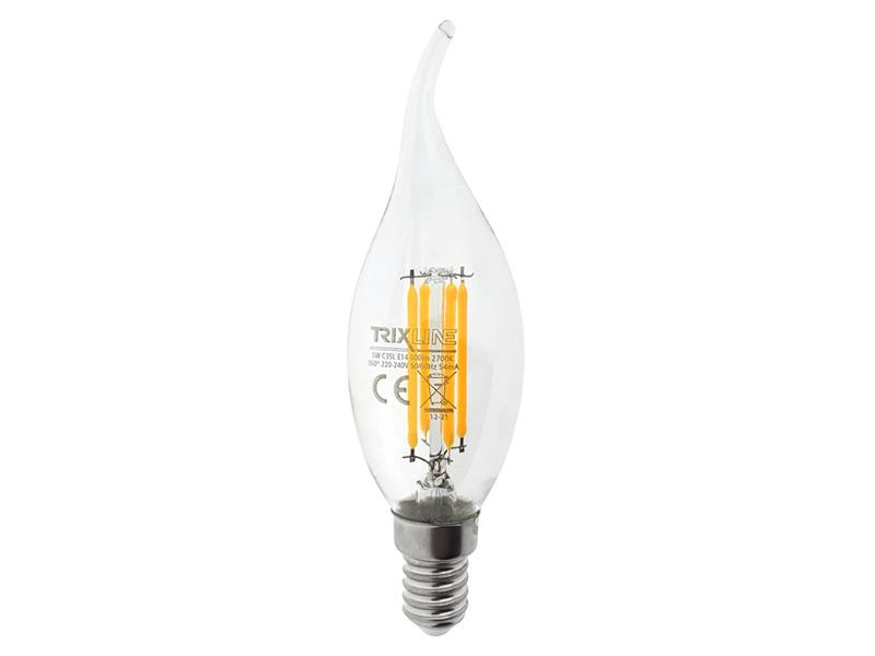 Filament bulb E14 5W warm white TRIXLINE C35L TI4111433 TRIXLINE
