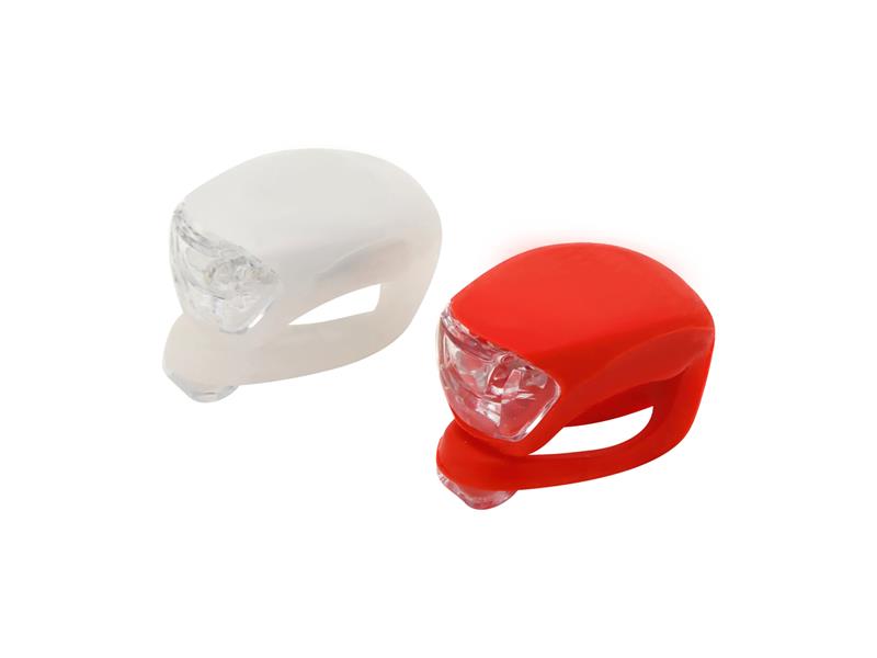 Bike light set COMPASS 12010 TI4170849 COMPASS