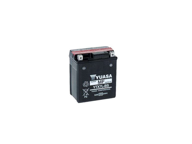 Motorcycle battery 12V/6Ah YUASA YTX7L-BS TI4250748 Yuasa