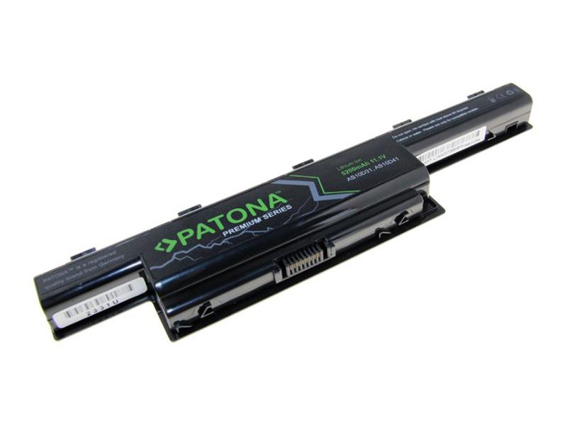 Battery for laptops Acer AS10D31 5200mAh Li-Ion 11,1V Premium PATONA PT2331 TI4260297 PATONA