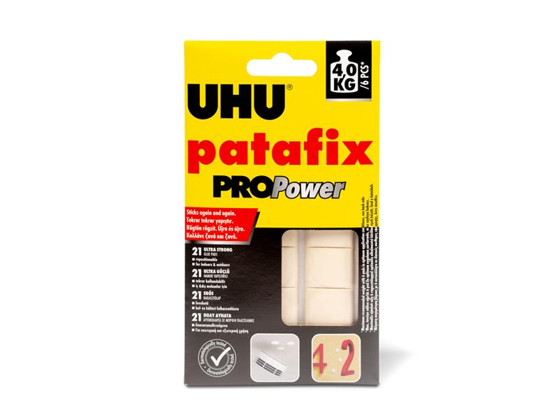 Adhesive rubber UHU PATAFIX PROPower white TI6432307 PATAFIX