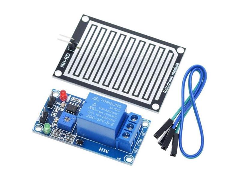 Rain sensor including probe, module with relay, 5V power supply TI9830098 TIPA