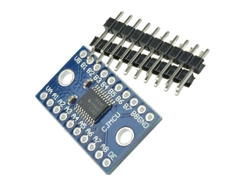 TTL logic level converter for Arduino with TXS0108E TI9830081 TIPA