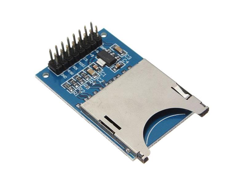 SD card reader - SPI module TI9830138 TIPA
