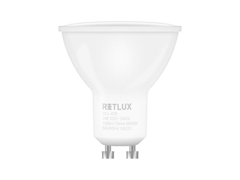 LED bulb GU10 9W white cold RETLUX RLL 419 TI4111353 RETLUX