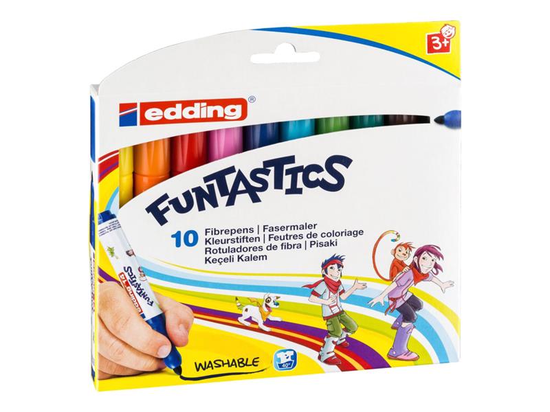Fix Edding 14 Funtastics 10pcs set for smaller children TI6434621 Edding