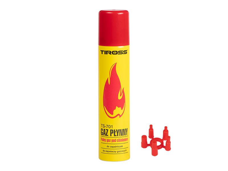 Gas for lighters TIROSS TS-701 90ml TI6530155 TIROSS