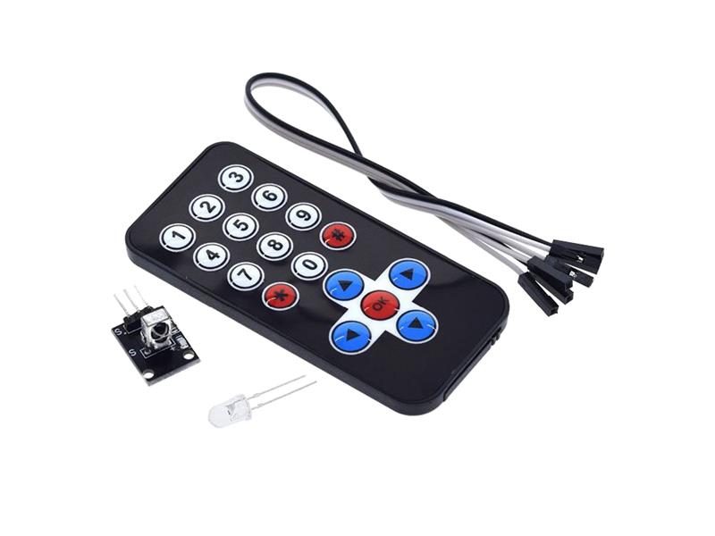 Universal remote control with receiver HX1838 for Arduino TI9830203 TIPA