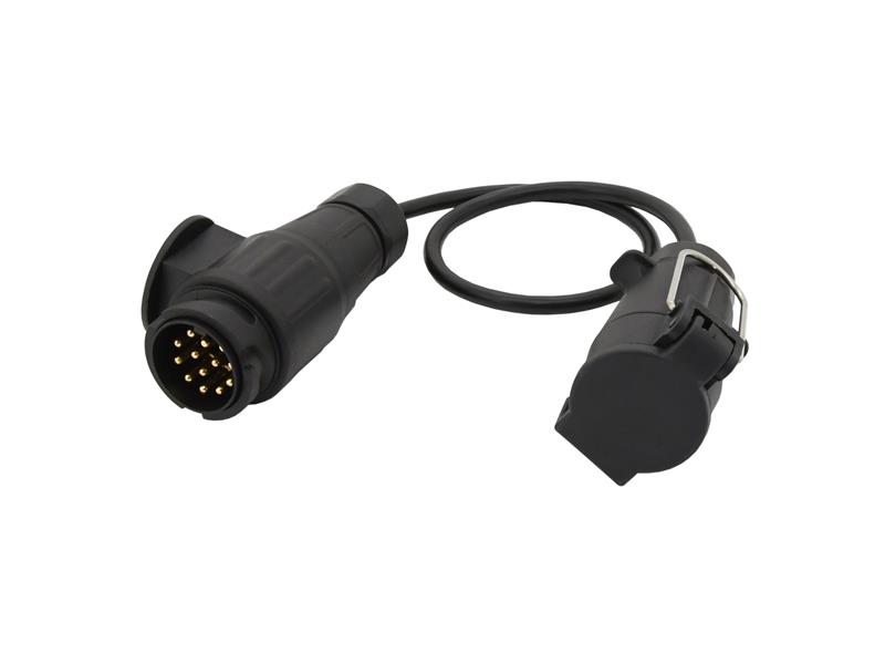 Reducing cable 0.6 m 13-pin plug - 7-pin socket COMPASS 07456 TI6430131 COMPASS