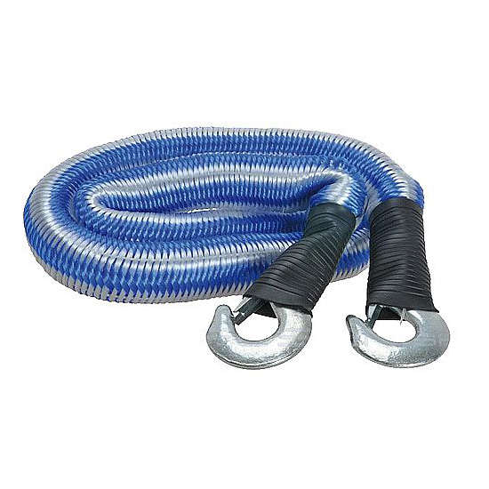 Tow rope 2000kg with carabiners XL-TTR2040 TI6435389 TES