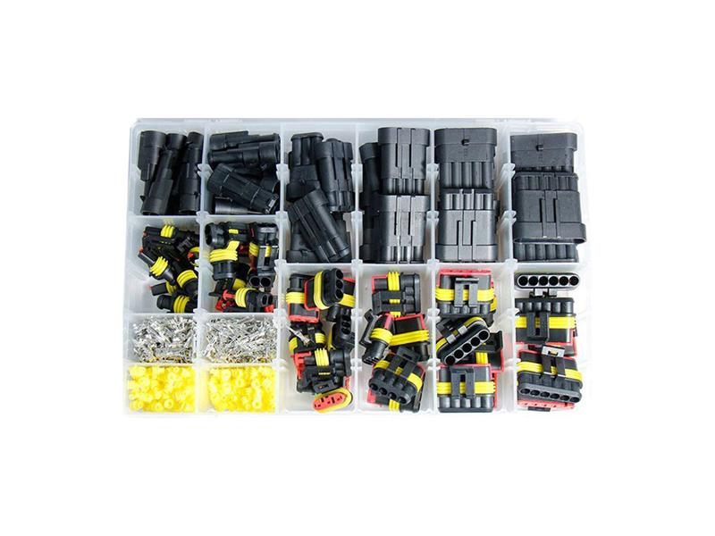 A set of waterproof car connectors, a total of 622 components TI3363728 HADEX