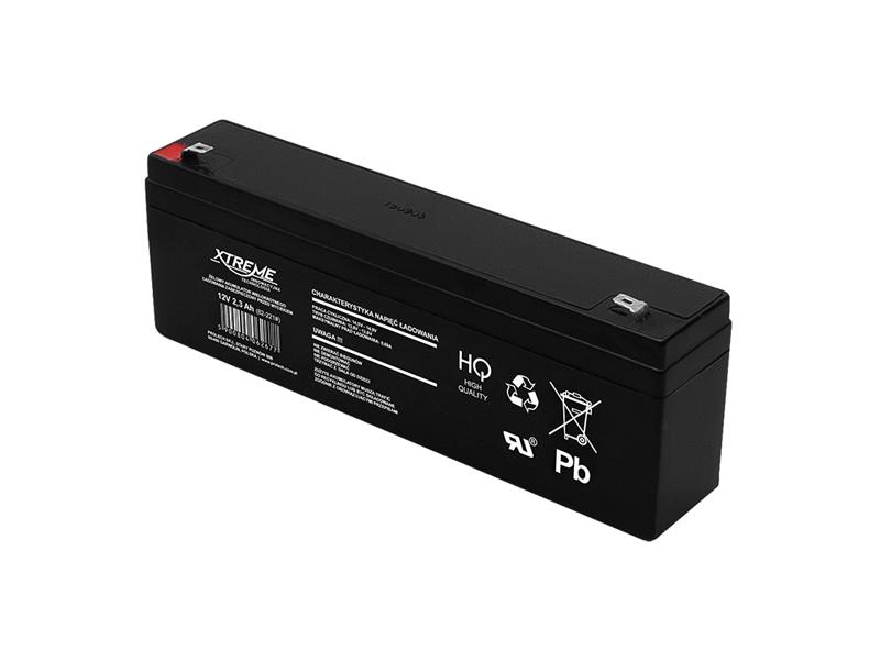 Lead acid battery 12V 2.3Ah BLOW 82-221 TI4250633 BLOW