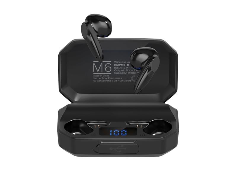 Bluetooth Headphones KRUGER & MATZ M6 Black TI5560733 KRUGERMATZ