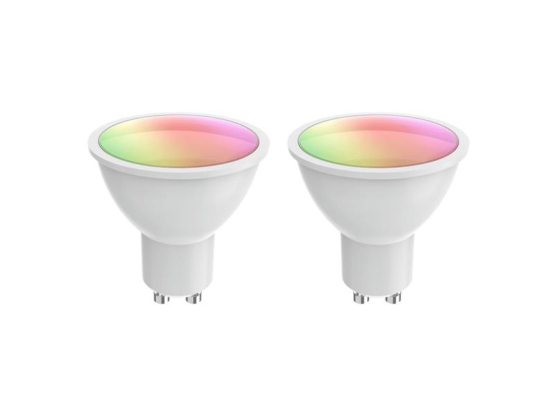 Smart LED bulb GU10 5.5W RGB CCT WOOX R9076/2pack WiFi Tuya set 2pcs TI6433677 WOOX
