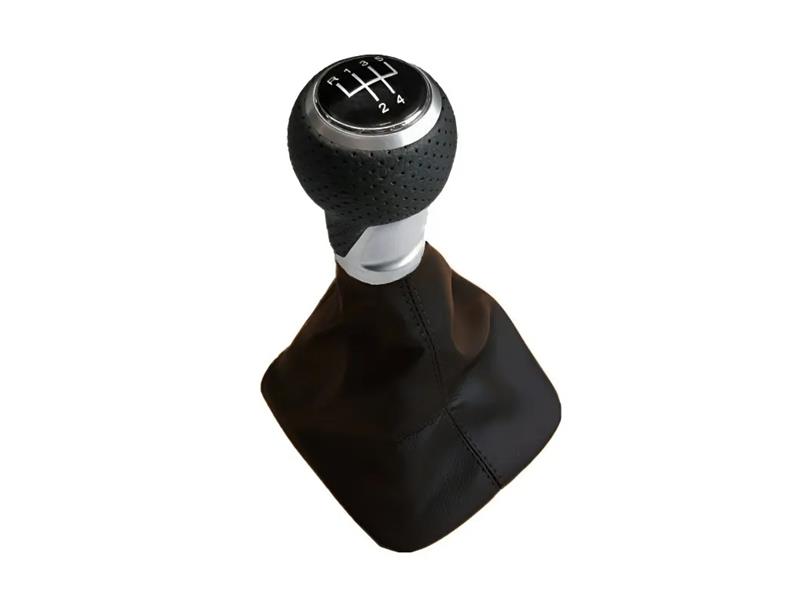 Shift lever with cuff Škoda Octavia II 2004 - 2013 S-Line Black 5-speed gearbox Red TI6442342 PROTEC