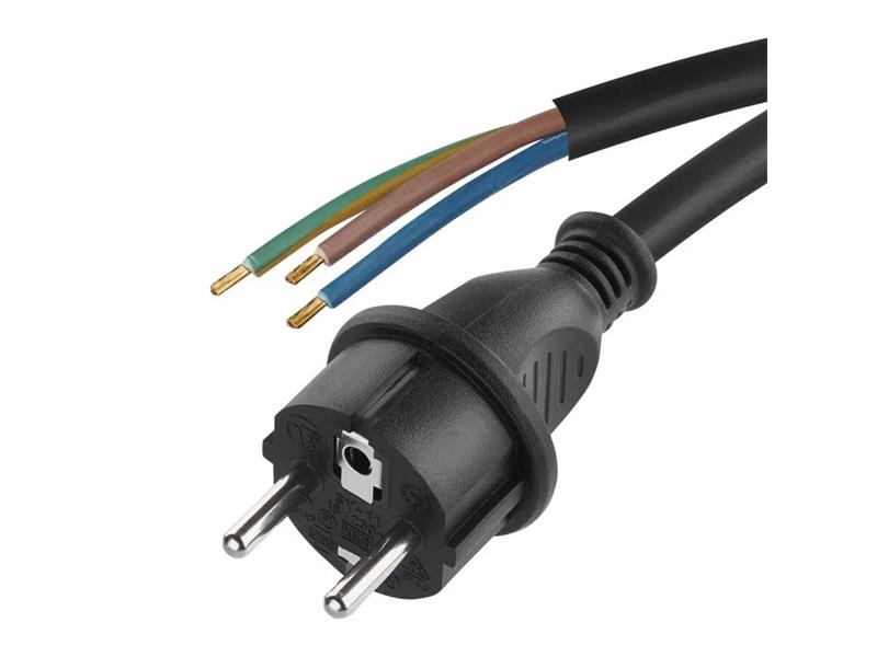 Flexo cord rubber/neoprene 3x1.5mm2 5m black EMOS S03250N TI8740158 EMOS