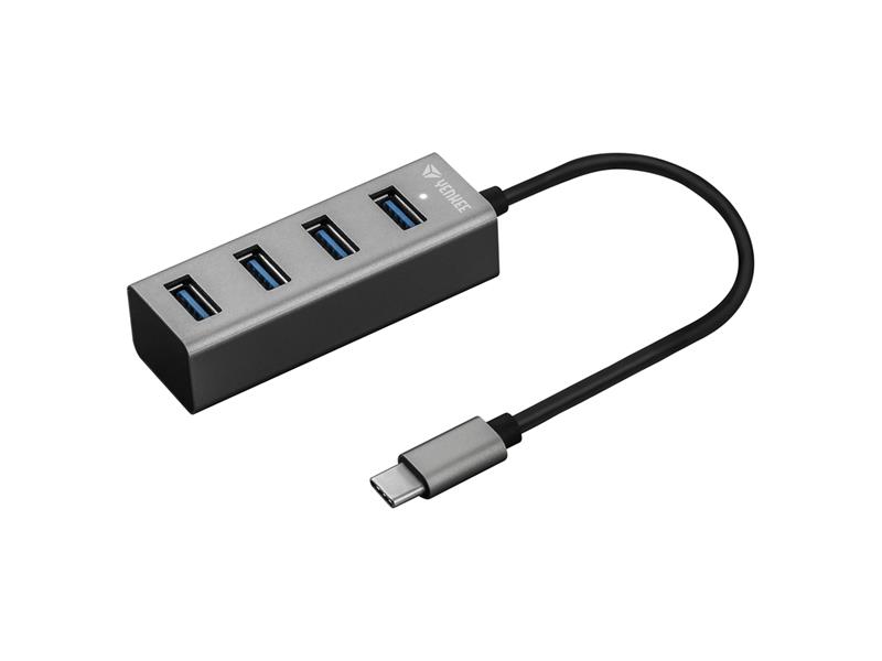 USB-C hub YENKEE YHB C430 TI3390336 YENKEE